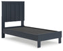 Simmenfort - Platform Bed With Panel Headboard - Simple Home Plus