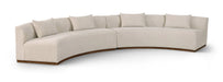 Avanti - 182.5" Chenille Fabric Upholstered 2 Piece Modular Sectional - Simple Home Plus