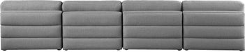 Beckham - Modular 4 Seats Armless Sofa - Simple Home Plus