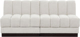 Quinn - 2 Seat Modular Armless Sofa - Simple Home Plus