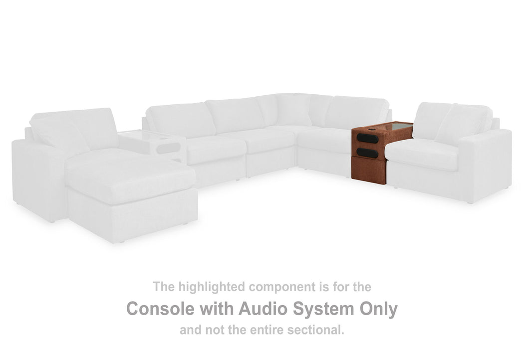 Modmax - Console With Audio System - Spice - Simple Home Plus