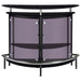 Amarillo - Freestanding Glass Top Home Bar Wine Cabinet - Simple Home Plus