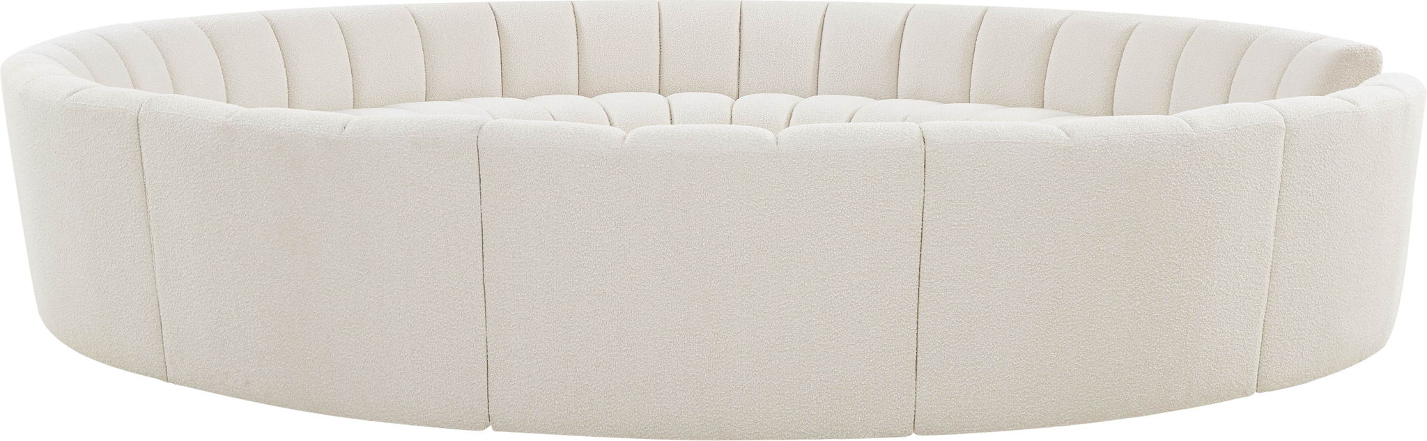 Infinity - 12 Piece Boucle Modular Sectional - Simple Home Plus