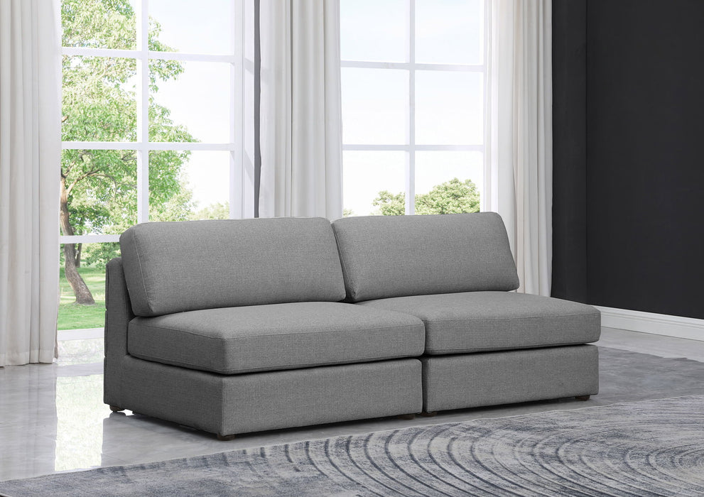 Beckham - Modular 2 Seat Armless Sofa - Simple Home Plus