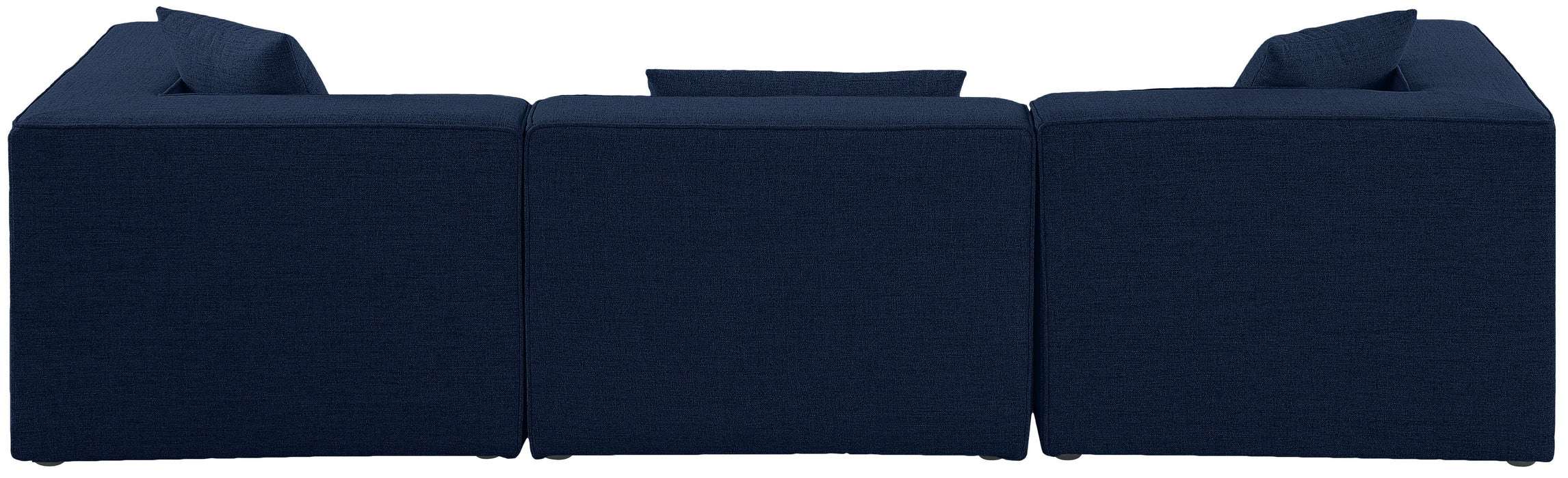 Cube - Linen Modular 3 Seat Sofa - Simple Home Plus