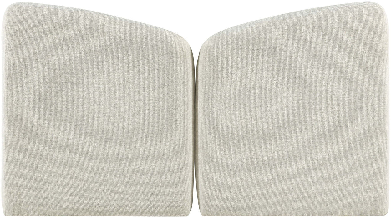 Elowen - Chenille Fabric Upholstered Bed - Simple Home Plus