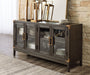 Burkhaus - Dark Brown - Dining Room Server - Simple Home Plus