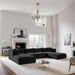 Shaggy - 6 Piece Modular Sectional With 2 Ottomans - Simple Home Plus