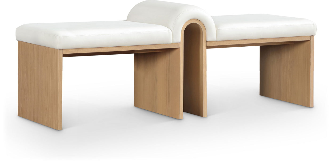 Delphine - Bench - Natural Base - Simple Home Plus