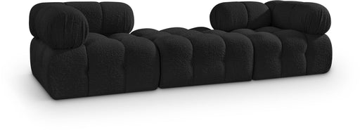 Ames - 3 Piece Boucle Modular Sofa With 1 Backless Seat - Simple Home Plus