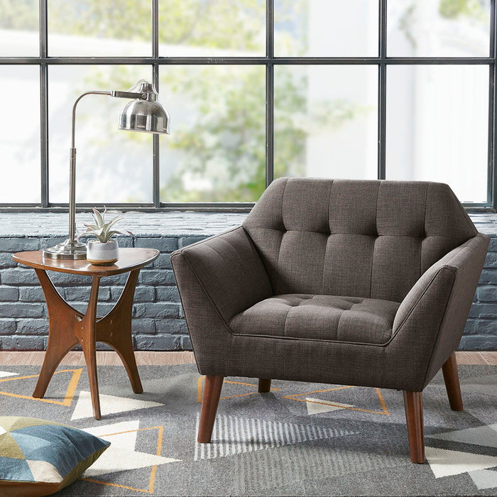 Newport - Lounge Chair - Charcoal - Simple Home Plus