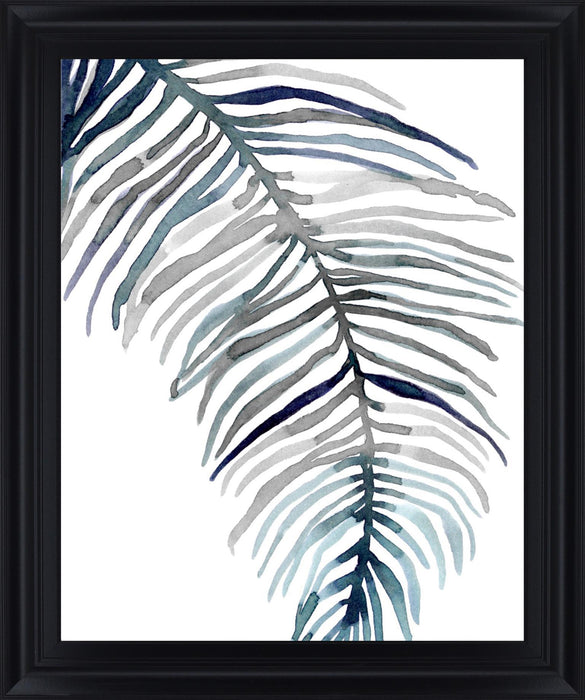 Blue Feathered Palm Ii By Emma