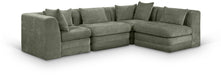 Stellar - 4 Piece Upholstered Modular Sectional - Simple Home Plus