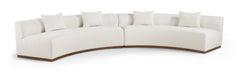 Avanti - 182.5" Chenille Fabric Upholstered 2 Piece Modular Sectional - Simple Home Plus
