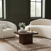 Spencer - 15" Oak Veneer Coffee Table - Simple Home Plus