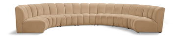 Infinity - 7 Piece Modular Sectional - Camel - Simple Home Plus