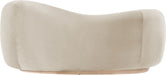 Gustavo - Velvet Upholstered Loveseat - Simple Home Plus