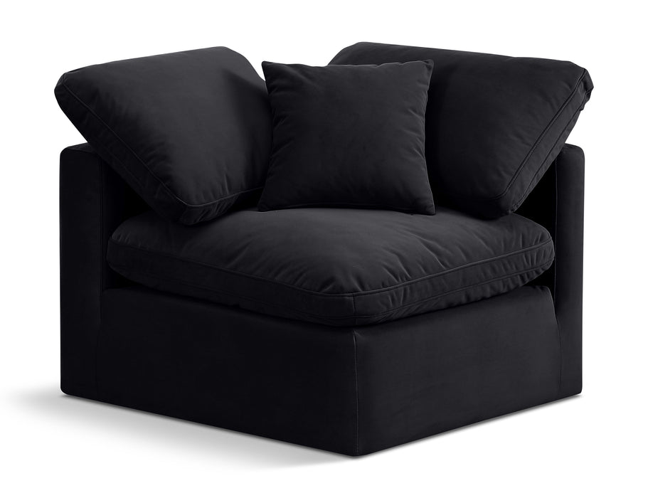 Indulge - Velvet Corner Chair - Simple Home Plus