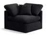 Indulge - Velvet Corner Chair - Simple Home Plus