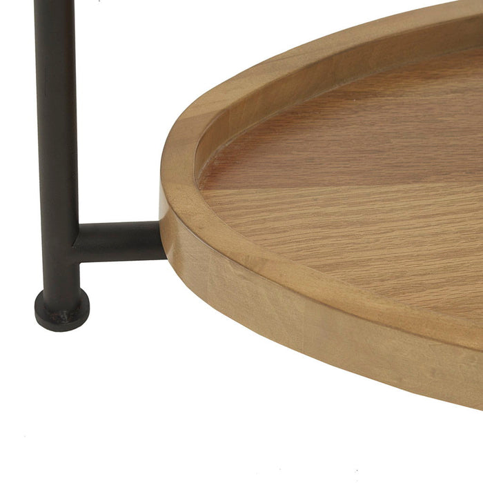 Beaumont - Coffee Table - White / Natural - Simple Home Plus