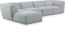 Miramar - 5 Piece Modular Sectional - Simple Home Plus