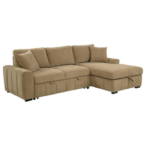 Pastrana - Upholstered Sleeper Sectional Sofa - Simple Home Plus