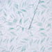 200 Thread Count Printed Cotton - Queen Sheet Set - Green Leaves - Simple Home Plus