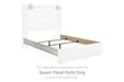 Cambeck - Queen Panel Rails - Whitewash - Simple Home Plus