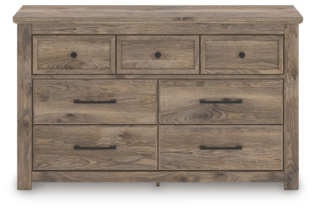 Rusticott - Seven Drawer Dresser - Simple Home Plus