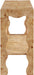 Vassa - Burl Veneer Console Table - Simple Home Plus