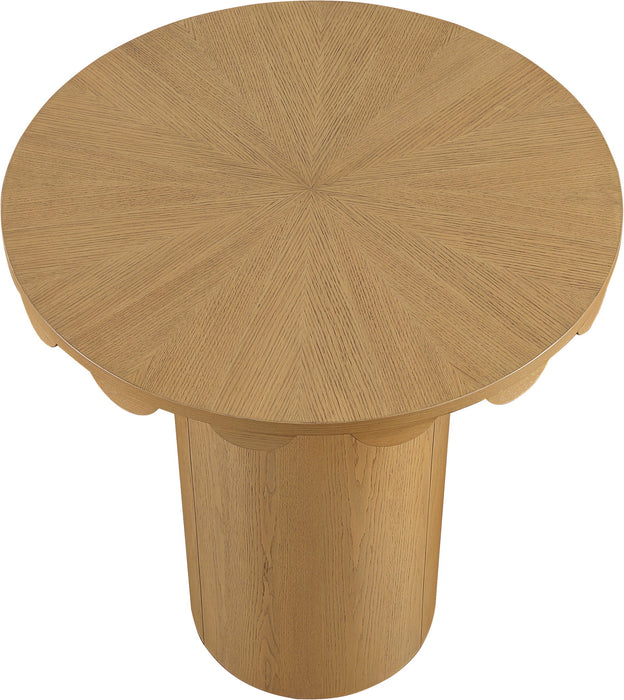 Dahlia - Solid Wood And Natural Cane Table - Simple Home Plus
