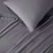 Microfiber - Queen All Season Wrinkle Free Sheet Set - Charcoal - Simple Home Plus