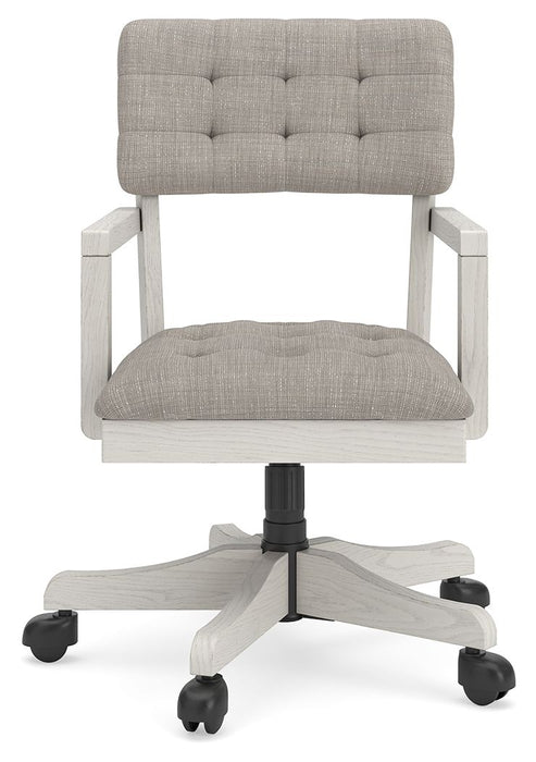 Robbinsdale - Home Office Desk Chair - Antique White - Simple Home Plus