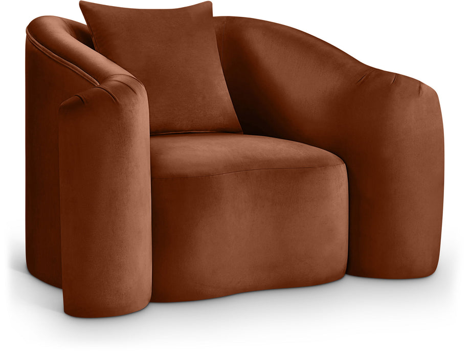 Destin - Chair - Cognac - Simple Home Plus