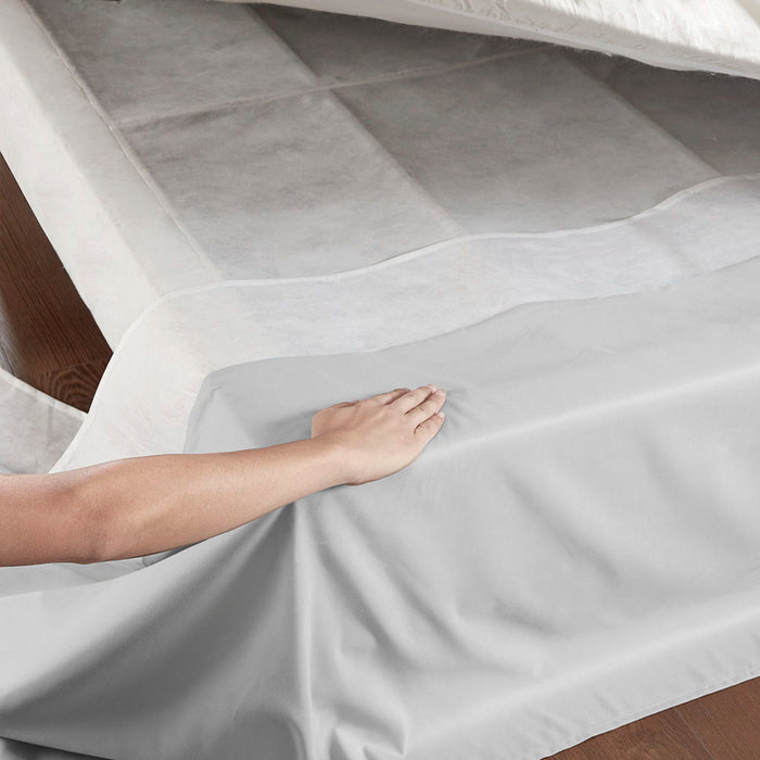 Simple Fit - Wrap Around Adjustable Bedskirt - Gray