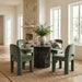 Celine - Velvet Performance Fabric Upholstered Dining Chair (Set of 2) - Simple Home Plus