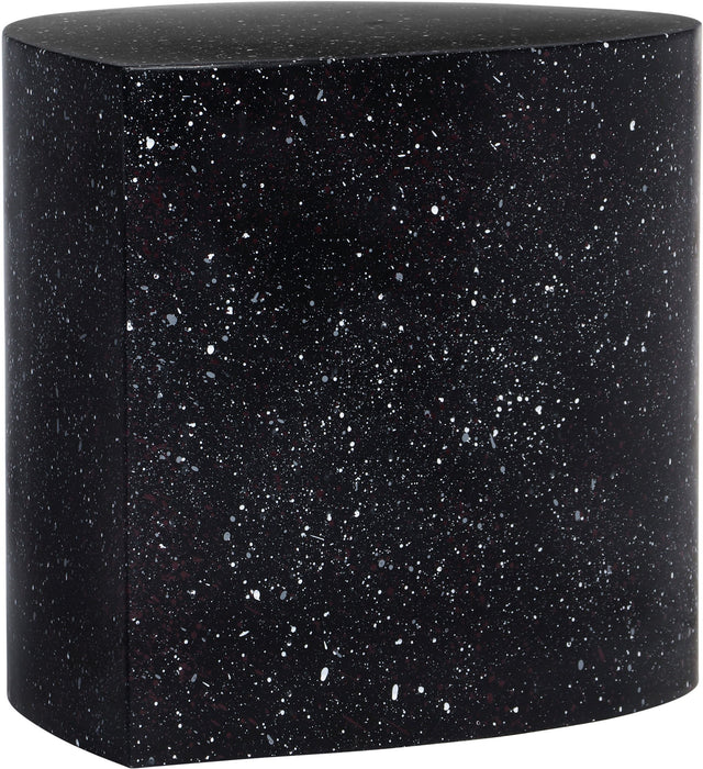 Petal - Iron Coffee Table - Black Terazzo - Simple Home Plus
