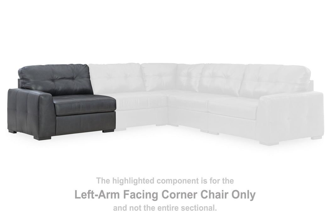 Brindley Pier - Laf Corner Chair - Fog - Simple Home Plus
