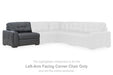 Brindley Pier - Laf Corner Chair - Fog - Simple Home Plus
