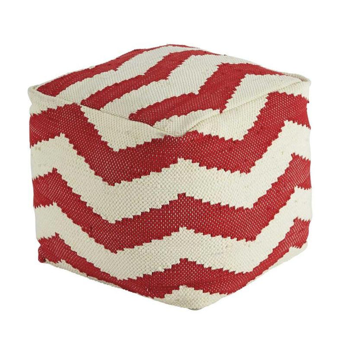 POUF-RED