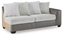 Clairette Court - Raf Sofa - Alloy - Simple Home Plus