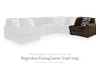 Midnight-Madness - RAF Corner Chair - Chocolate - Simple Home Plus