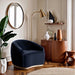 Gustavo - Velvet Upholstered Chair - Simple Home Plus