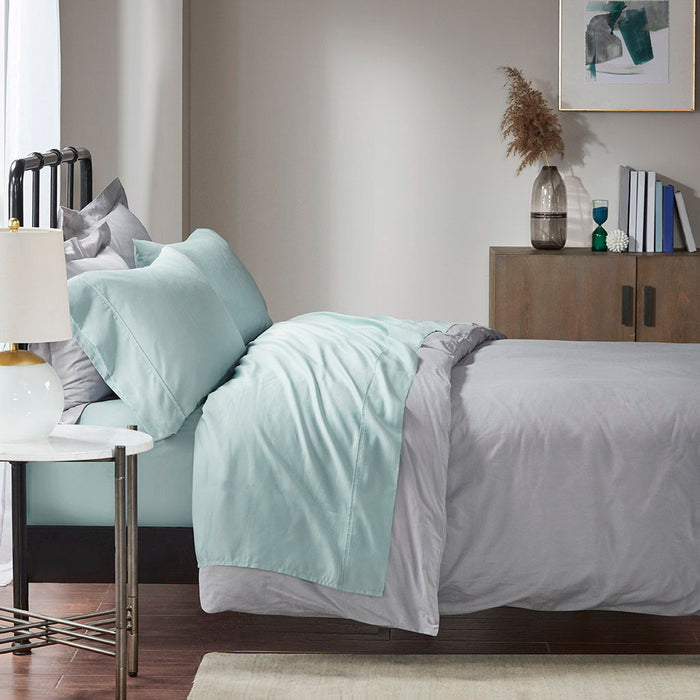 King Sheet Set - Seafoam - Simple Home Plus