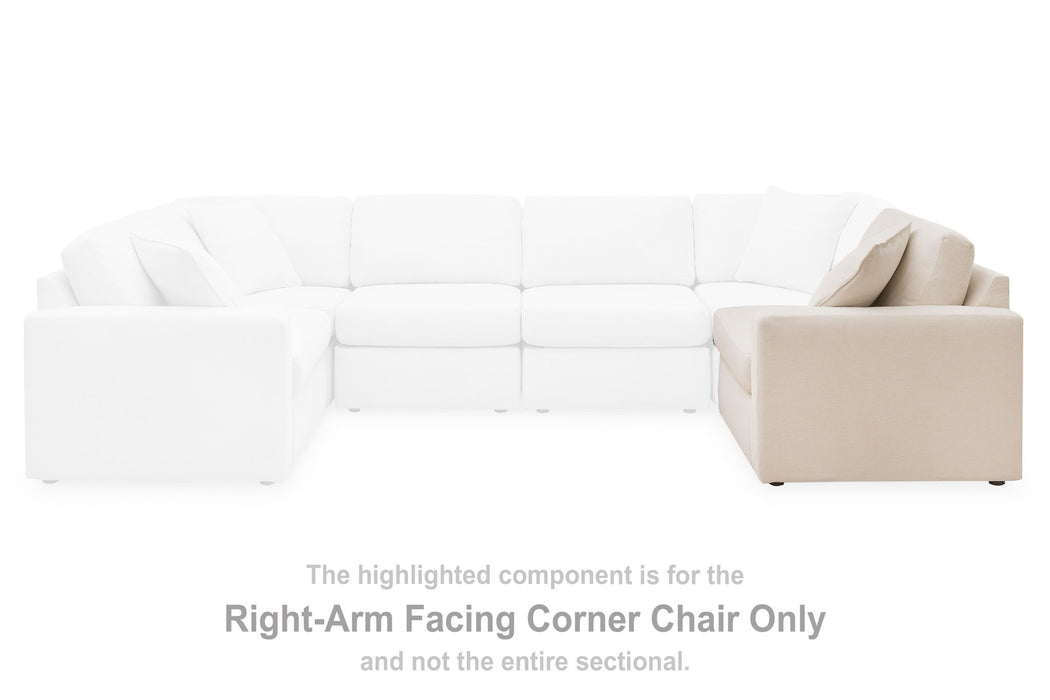 Modmax - Raf Corner Chair - Oyster - Simple Home Plus