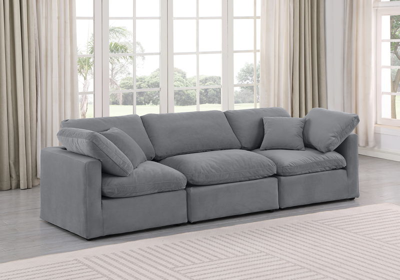 Indulge - Velvet 3 Seat Modular Sofa