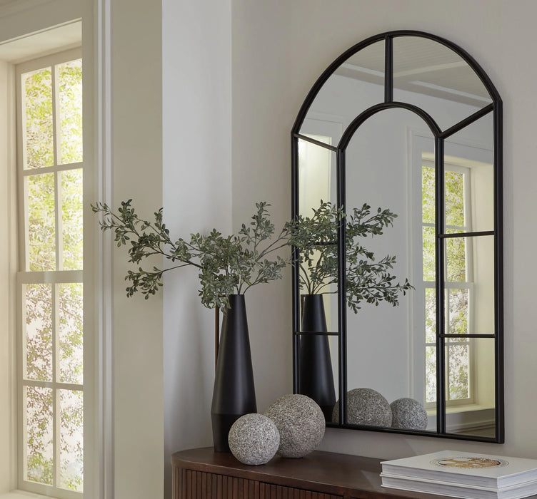 Evengton - Accent Mirror - Black AS-IS