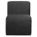 Drayton - Upholstered Curved Armless Accent Chair - Simple Home Plus