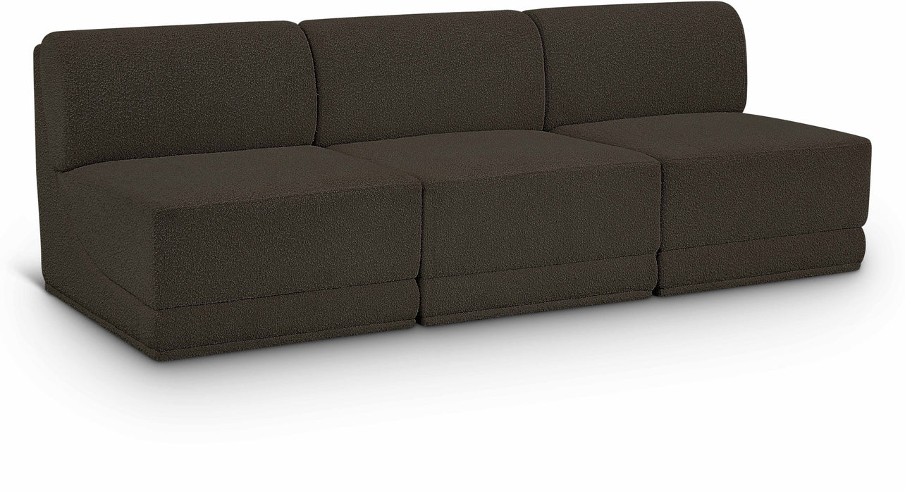 Ollie - 3 Seat Armless Modular Sofa - Simple Home Plus