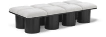 Pavilion - 8 Piece Modular Bench With Black Base - Simple Home Plus